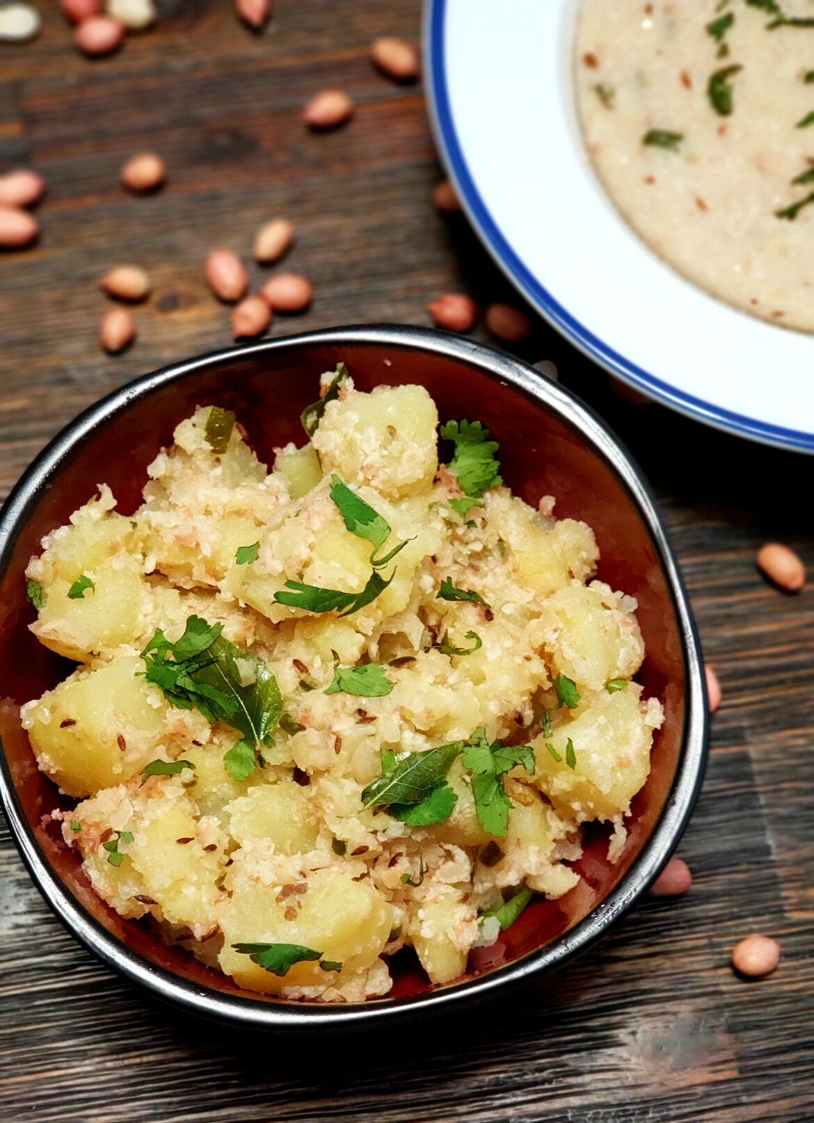 Dry Potato Bhaji/ Batata ni Sukhi Bhaji